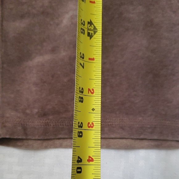 Juicy Couture Dusty Pink Brown  Zip-Up Hoodie Set SIZE L - Picture 9 of 14